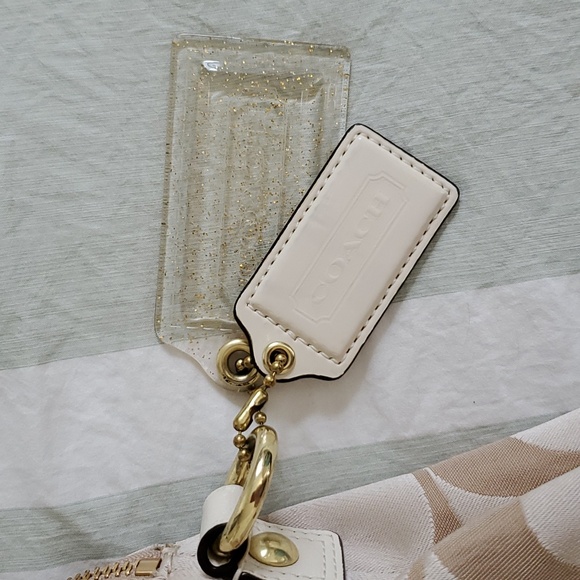 Coach Champagne Arm/Crossbody Purse - Picture 6 of 16